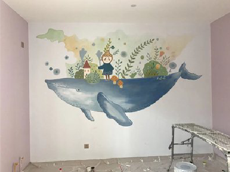  江阴手绘墙的特点及优势。