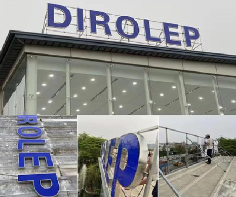 江阴楼顶发光字安装的注意事项。